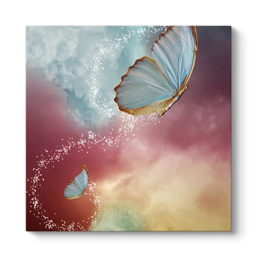 Sihirli Kelebekler Tablosu - Model 3